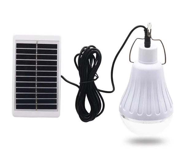 Bombillo Recargable Con Energia Solar