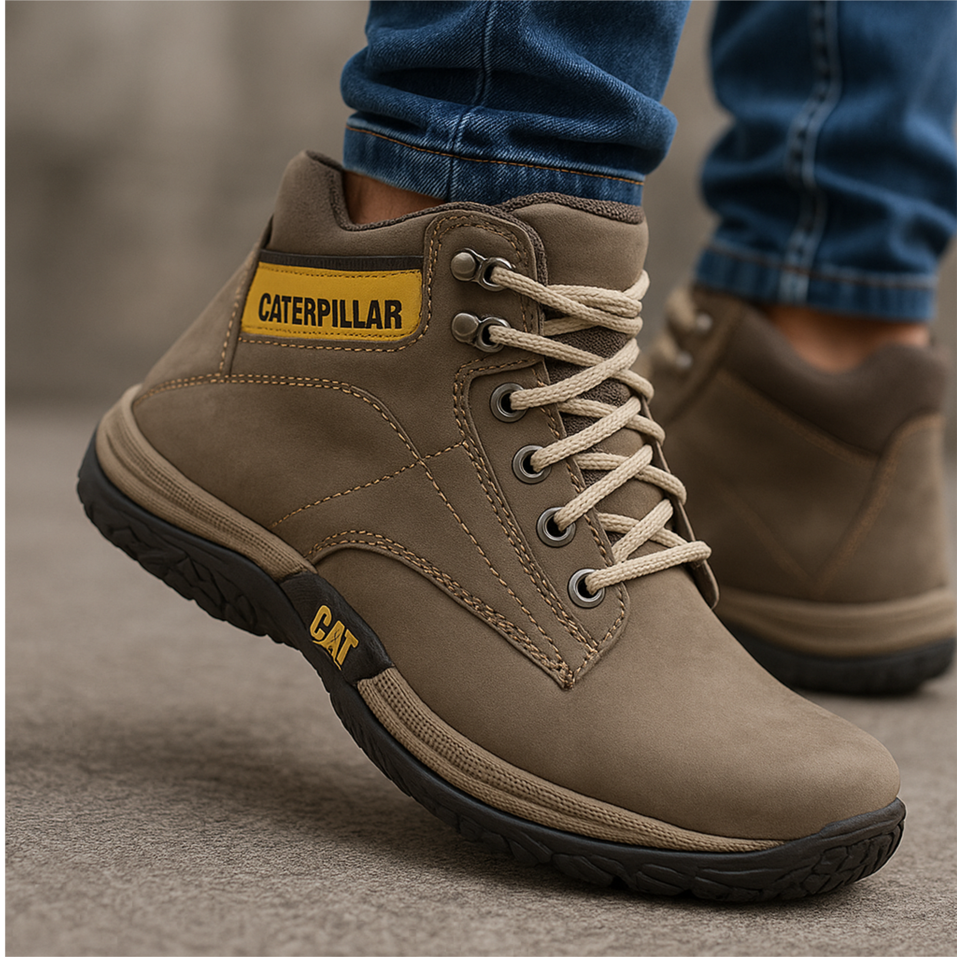 Botas Caterpillar 010 en cuero