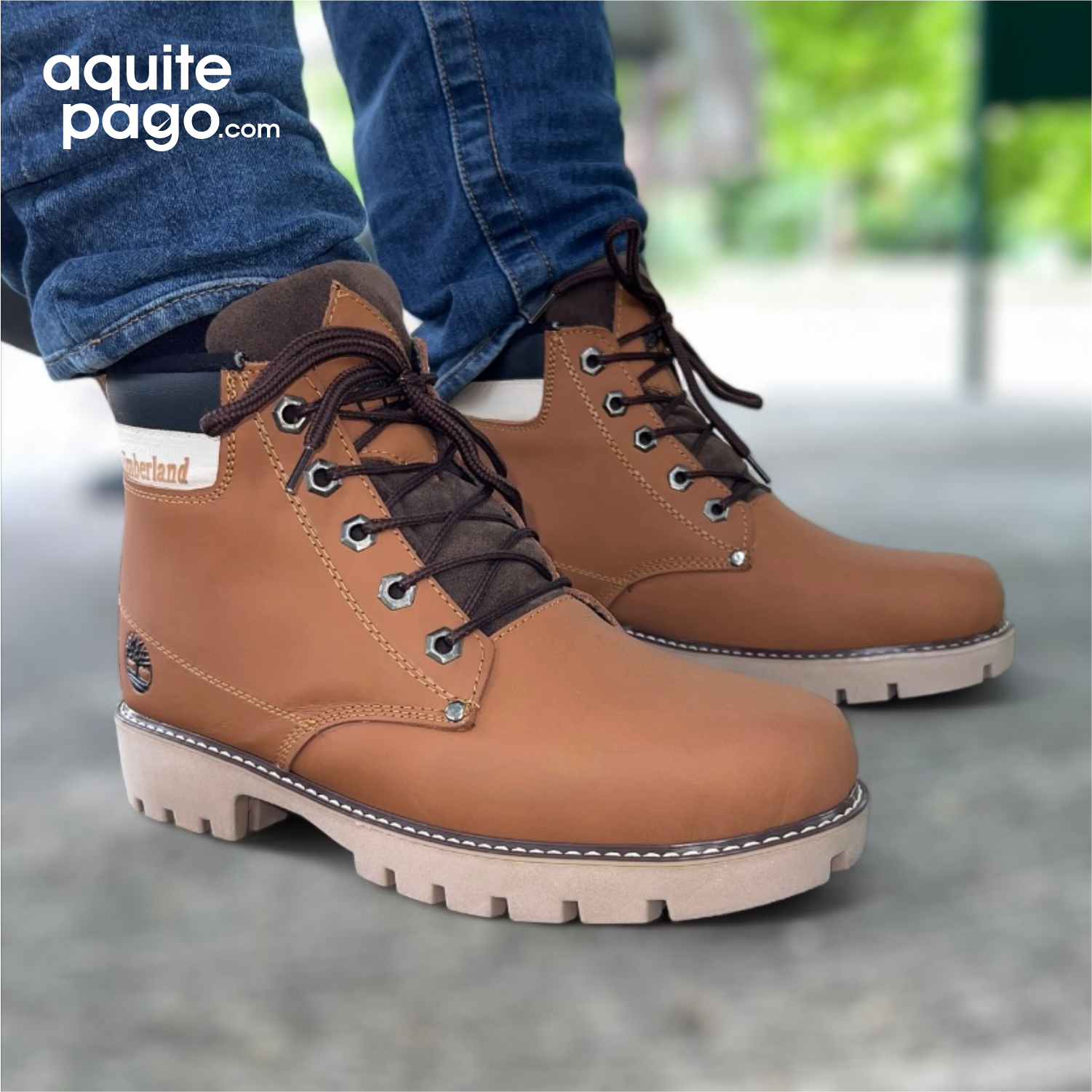 BOTA TIMBERLAND CLASICA CUERO